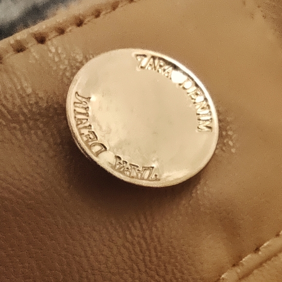 Zara Faux Leather Mom Pants - Picture 3 of 4